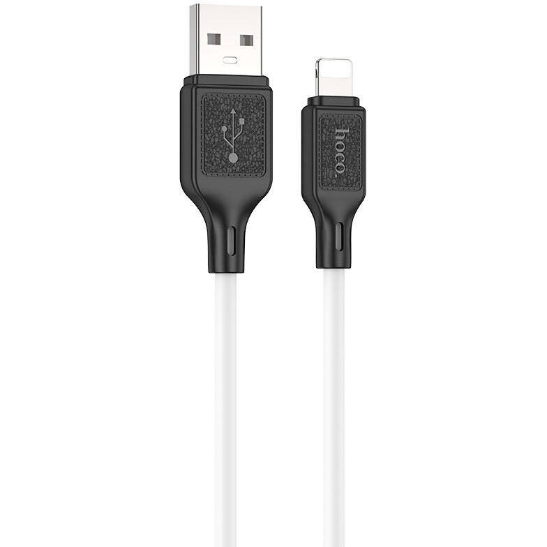 Кабель USB - Lightning, 1м, HOCO X90 Cool White (HC-88412)
