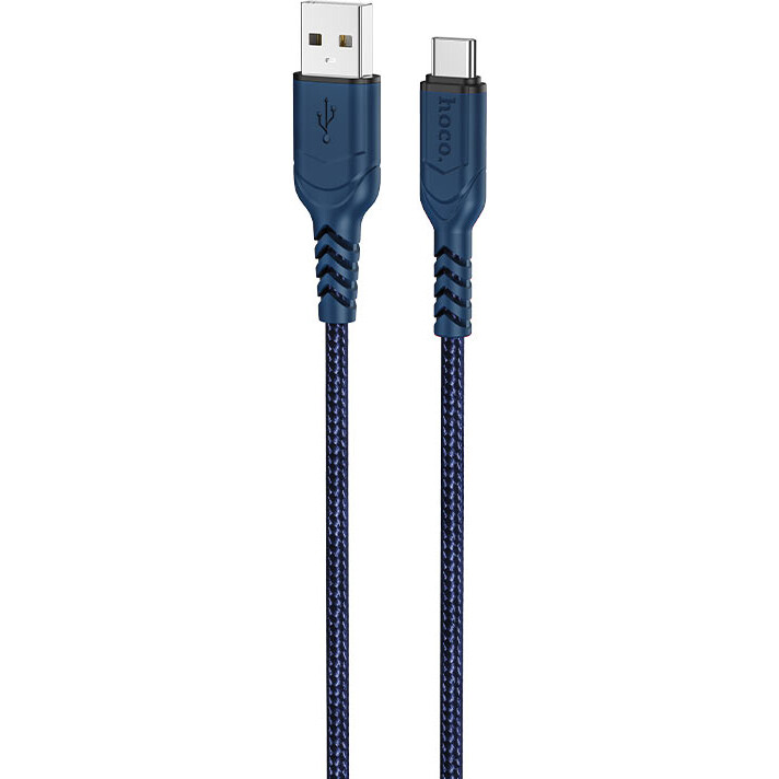 Кабель USB - USB Type-C, 1м, HOCO X59 Victory Blue - 6931474744944