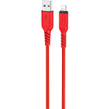 Кабель USB - Lightning, 1м, HOCO X59 Victory Red (6931474744876)