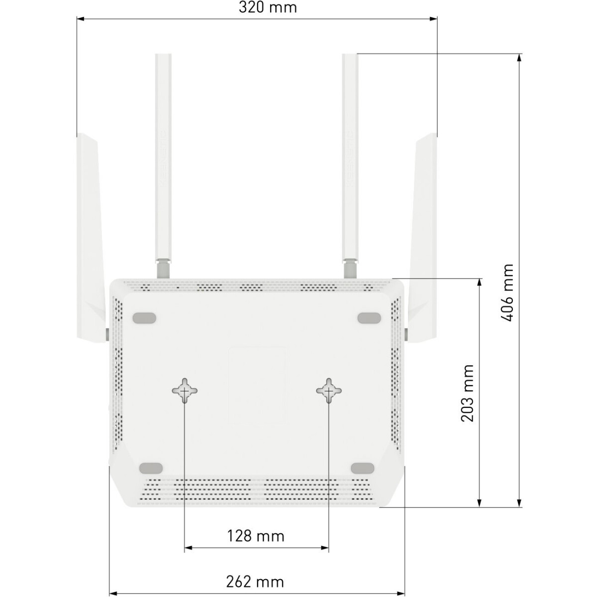 Wi-Fi маршрутизатор (роутер) Keenetic Peak (KN-2710) - фото 10