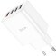 Сетевое зарядное устройство HOCO C102A Fuerza White - 6931474777713 - фото 2