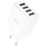 Сетевое зарядное устройство HOCO C102A Fuerza White (6931474777713)