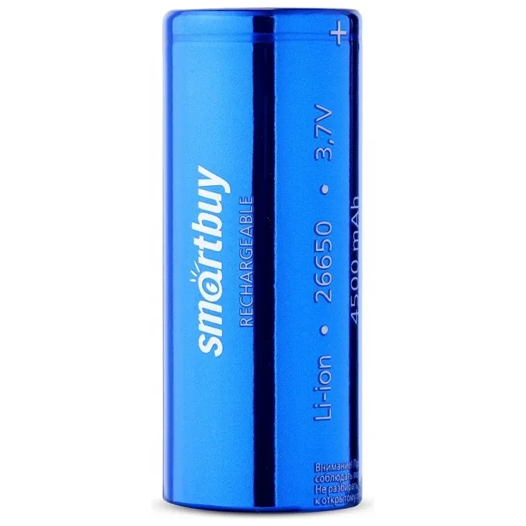 Аккумулятор SmartBuy SBBR-26650-1S4500 (26650, 4500mAh, 1 шт.)