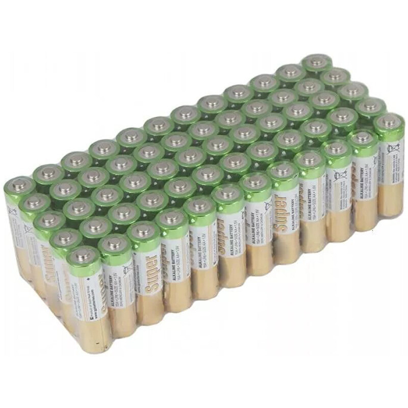 Батарейка GP 15A Super Alkaline G-Tech (AA, 60 шт.) - 15A-2CRVS60/CRSWC60