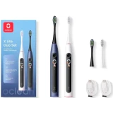 Зубная щётка Oclean X Lite Duo Set Dark Blue/Grey (4779054830838)