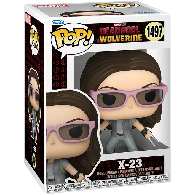 Фигурка Funko POP! Bobble Marvel Deadpool 3 X-23 - 84849 - фото 2