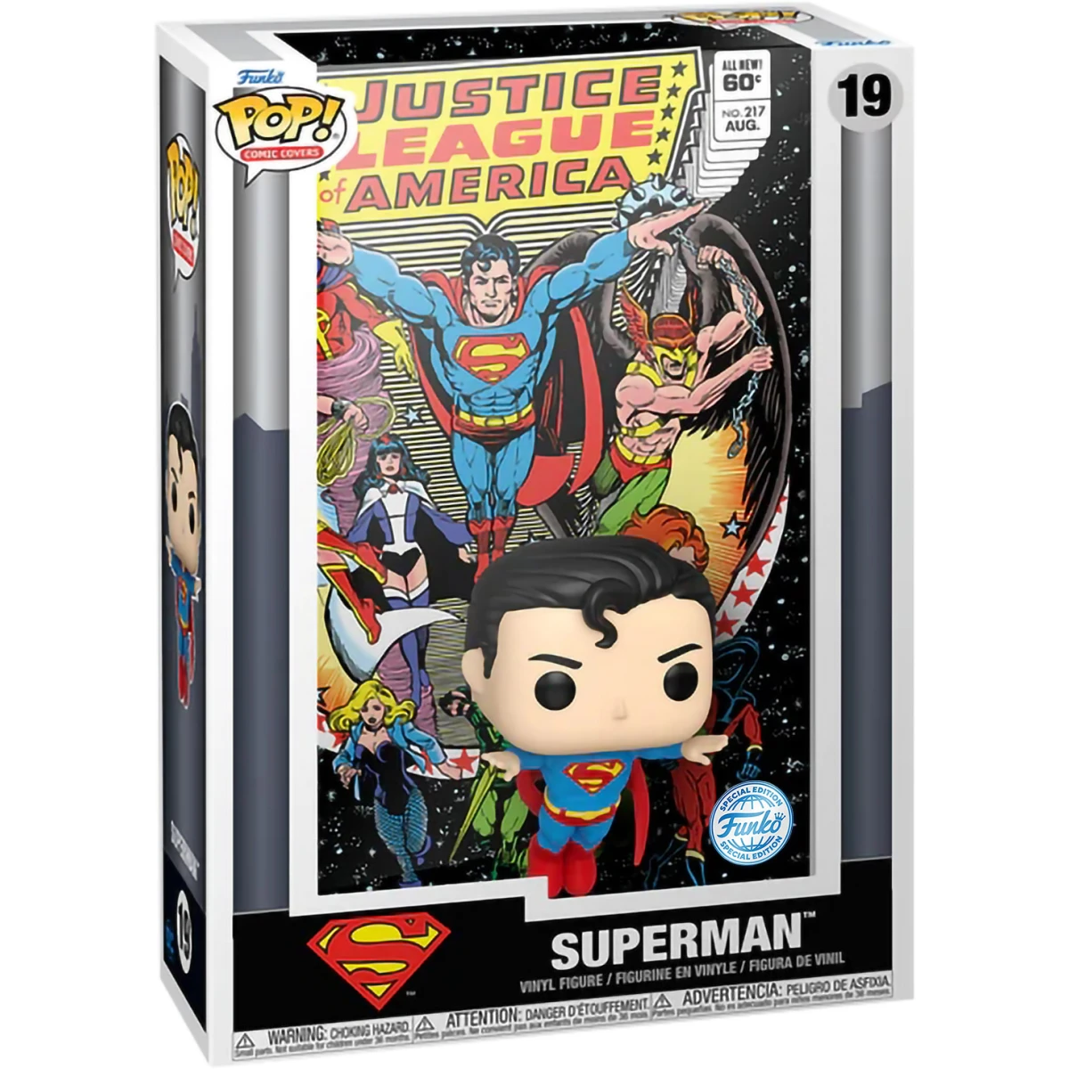 Фигурка Funko POP! Comic Cover DC Justice League of America №217 - 84528 - фото 2