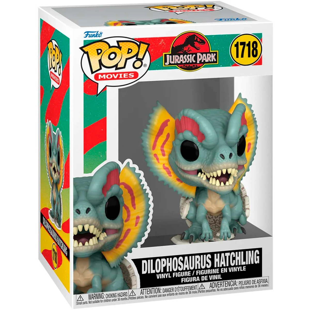 Фигурка Funko POP! Movies Jurassic Park Dilophosaurus Hatchling - 75984 - фото 2