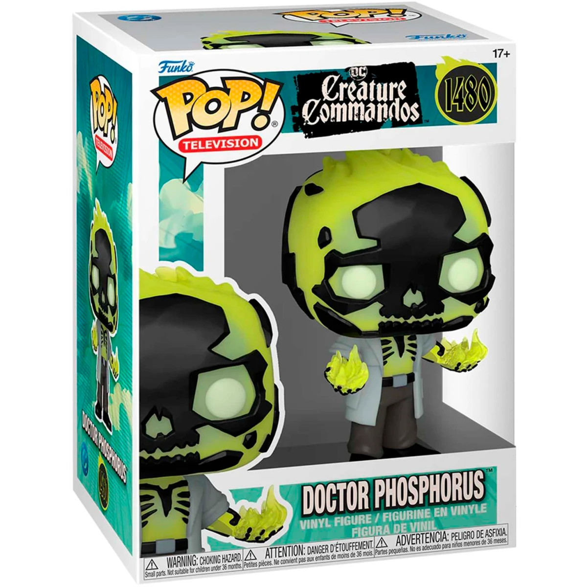 Фигурка Funko POP! TV DC Creature Commandos Doctor Phosphorus - 81032 - фото 2