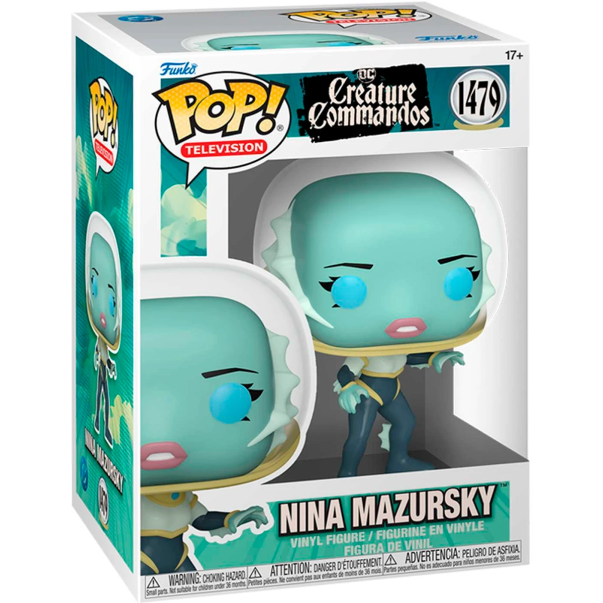 Фигурка Funko POP! TV DC Creature Commandos Dr. Nina Mazursky - 81031 - фото 2