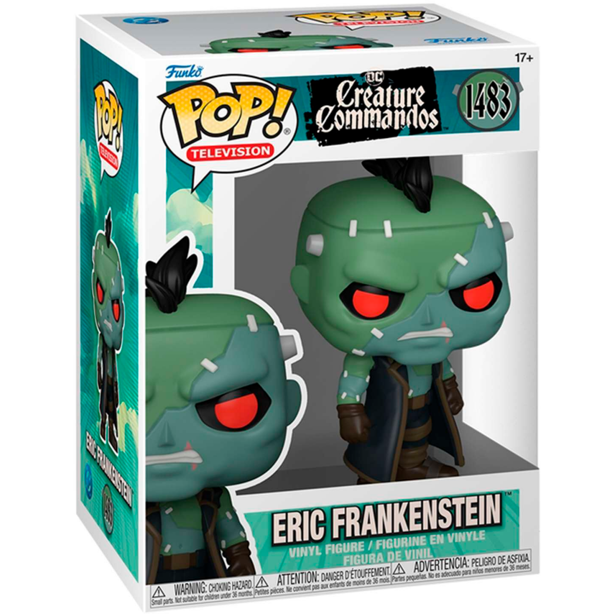 Фигурка Funko POP! TV DC Creature Commandos Eric Frankenstein - 83055 - фото 2