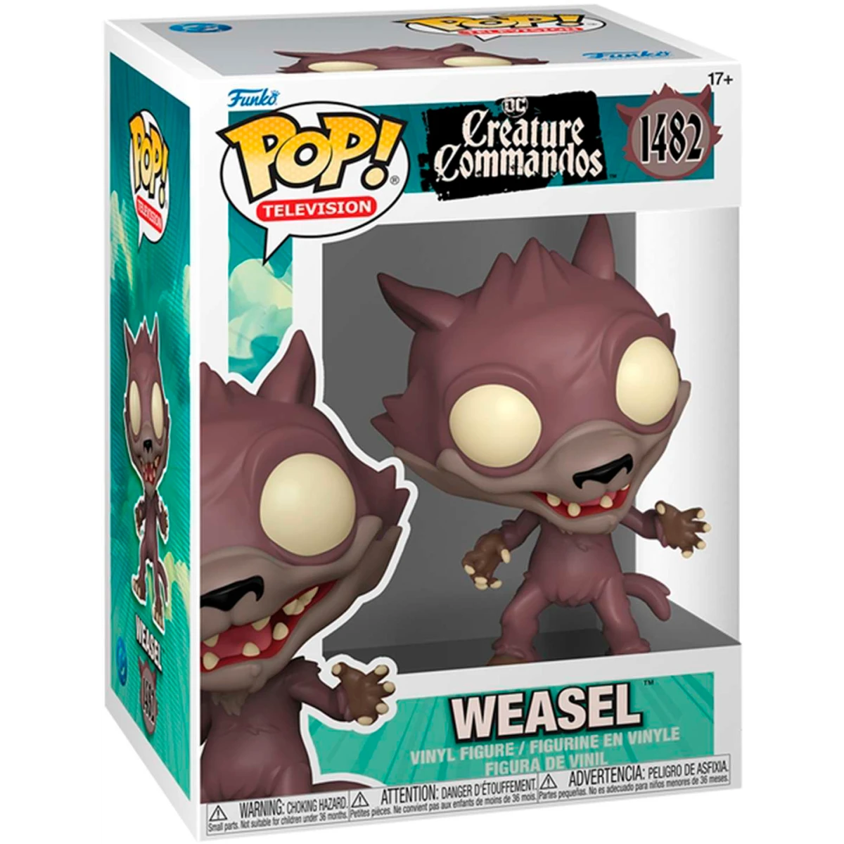 Фигурка Funko POP! TV DC Creature Commandos Weasel - 81034 - фото 2