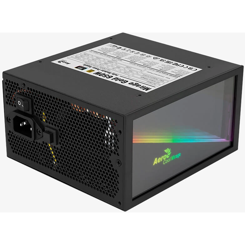 Блок питания 650W AeroCool Mirage Gold 650W Fully Modular - EN72581 - фото 2