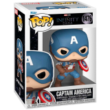 Фигурка Funko POP! Bobble Marvel Infinity Sagа CA The First Avenger Captain America (83791)