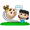 Фигурка Funko POP! Moment Peanuts Charlie Brown & Lucy - 85185