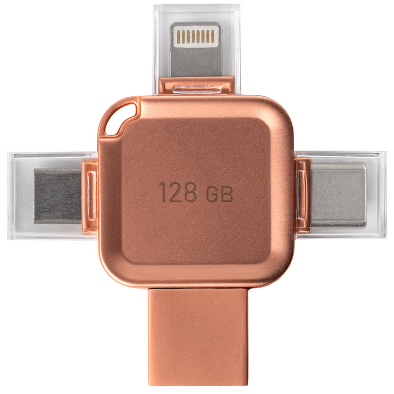 USB Flash накопитель 128GB SmartBuy MC15A Metal Quad (SB128GBMC15A)