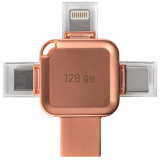 USB Flash накопитель 128Gb SmartBuy MC15A Metal Quad (SB128GBMC15A)
