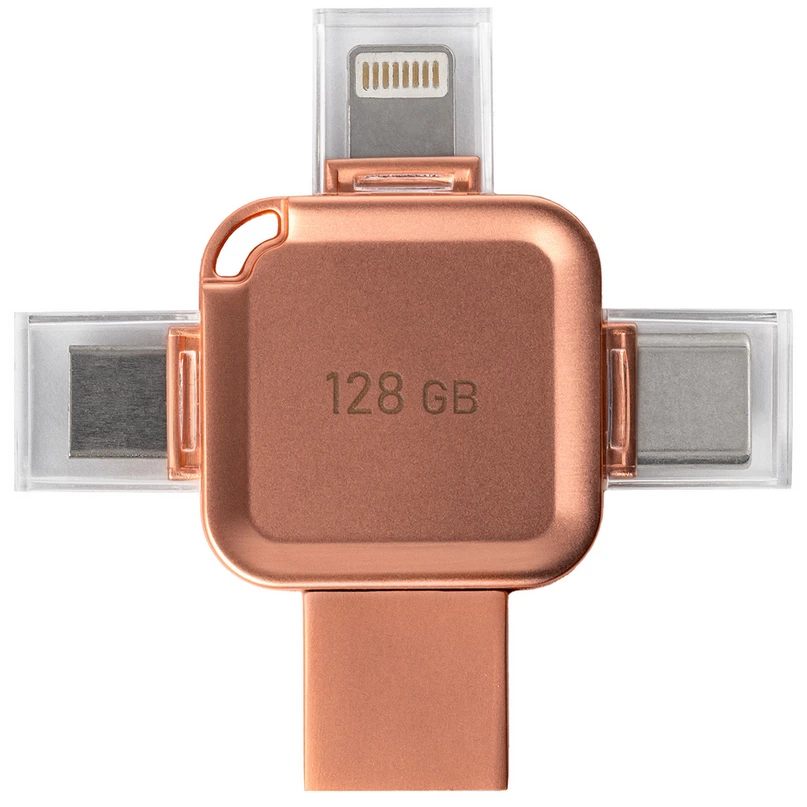 USB Flash накопитель 128Gb SmartBuy MC15A Metal Quad (SB128GBMC15A)