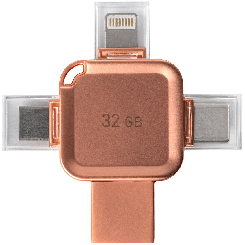 USB Flash накопитель 32GB SmartBuy MC15A Metal Quad (SB032GBMC15A)