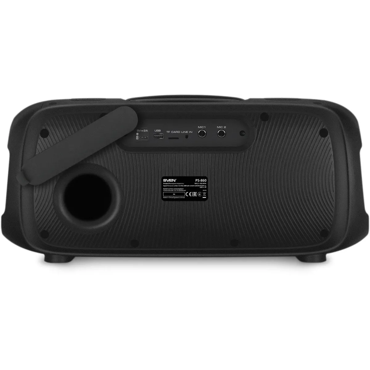 Портативная акустика Sven PS-860 Black - SV-022518 - фото 6