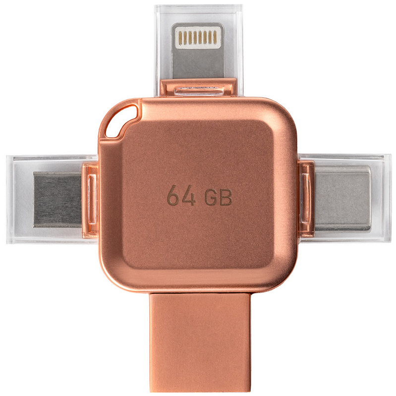 USB Flash накопитель 64GB SmartBuy MC15A Metal Quad (SB064GBMC15A)