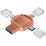 USB Flash накопитель 64Gb SmartBuy MC15A Metal Quad (SB064GBMC15A)