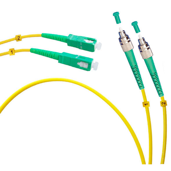 Патч-корд Cabeus FOP(d)-9-FC/APC-SC/APC-2m, 2м