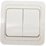Выключатель SmartBuy SBE-02w-10-SW2-0-c