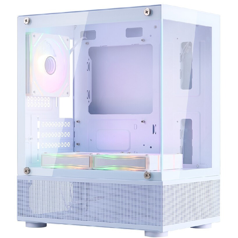 Корпус 1STPLAYER MIKU Mi2-A ARGB White (Mi2-A-WH-2FC7R-W-1FC7-W)