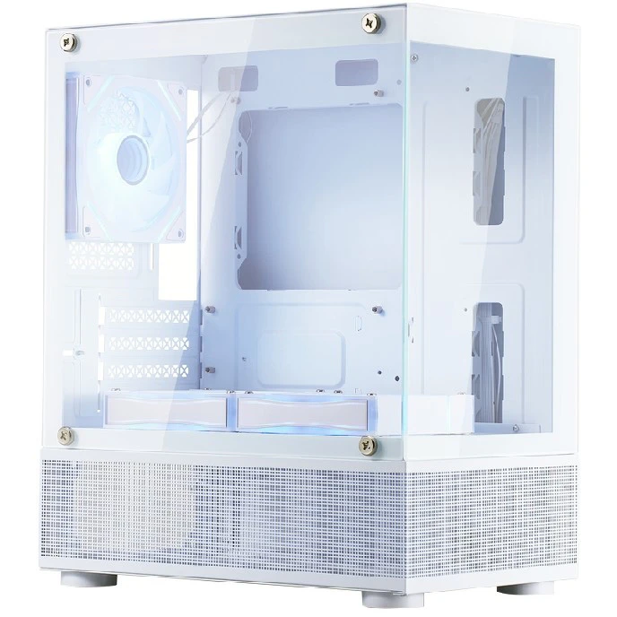 Корпус 1STPLAYER MIKU Mi2-A ARGB White (Mi2-A-WH-2FC7R-W-1FC7-W) - фото 2