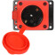 Электрическая розетка SmartBuy SBE-16-1-00-Rr - фото 3