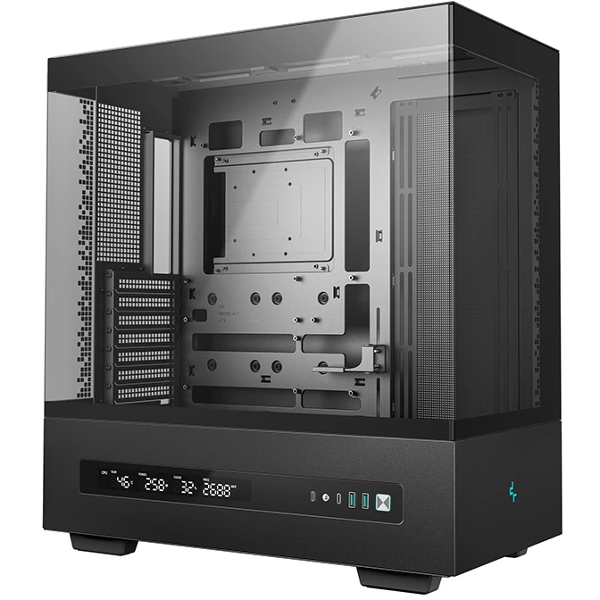 Корпус DeepCool CH690 Digital Black - R-CH690-BKNNA0D-G-1 - фото 2