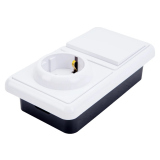 Розетка с выключателем TDM ELECTRIC SQ1813-0001