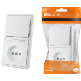 Розетка с выключателем TDM ELECTRIC SQ1813-0004