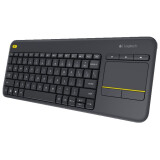 Клавиатура Logitech K400 Wireless Touch Plus Black (920-007173)