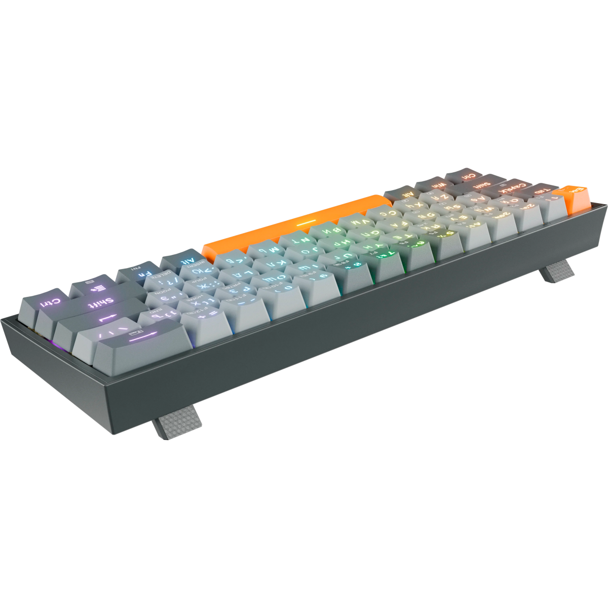 Клавиатура Redragon Fizz Pro Grey/Orange - 72601 - фото 6
