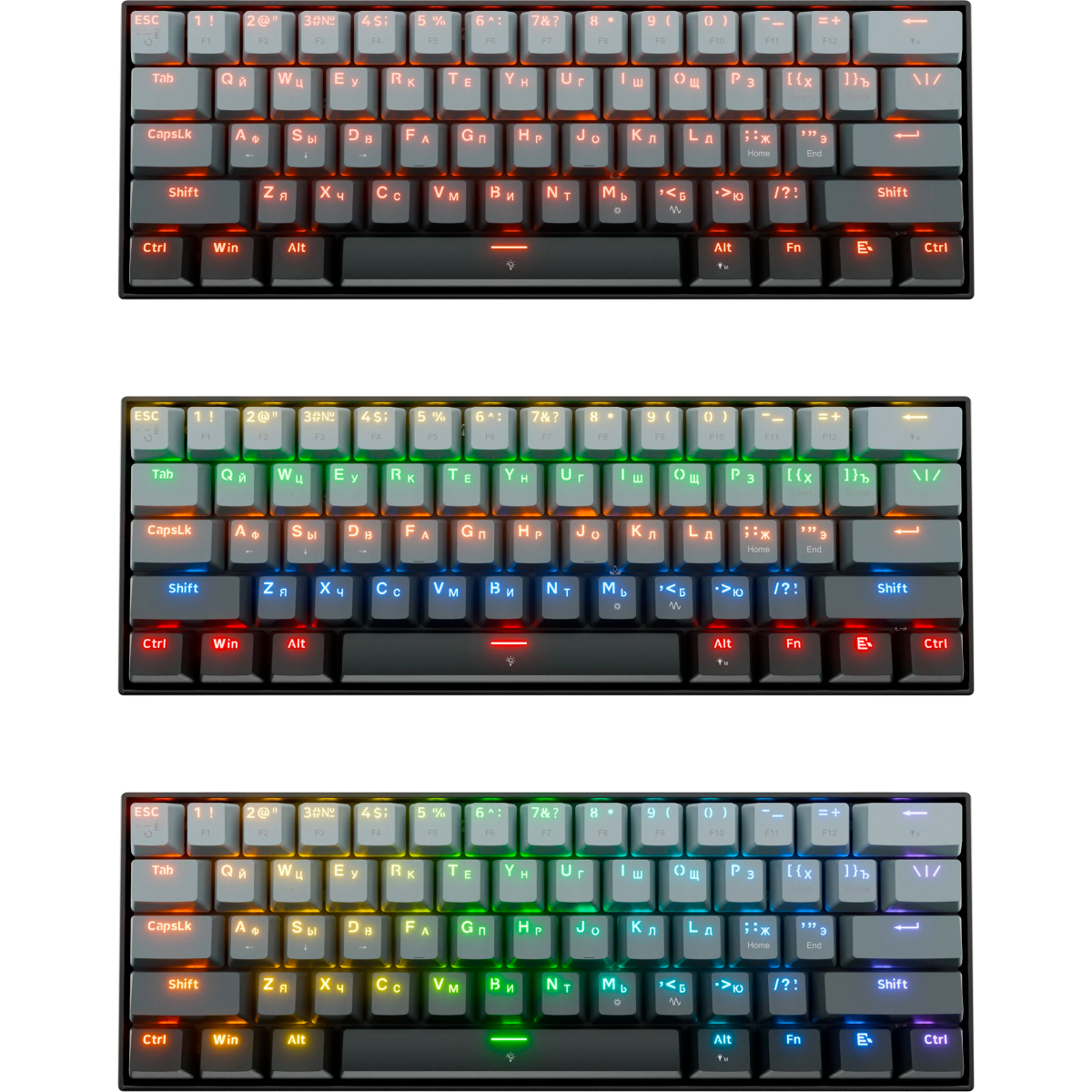 Клавиатура Redragon Fizz RT - 72300 - фото 2