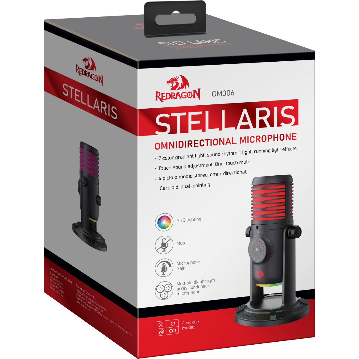 Микрофон Redragon Stellaris GM306 - 72359 - фото 9
