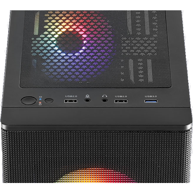 Корпус AeroCool Designer-G-BK-v2 Black - DESIGNER-G-BK-V2 - фото 4