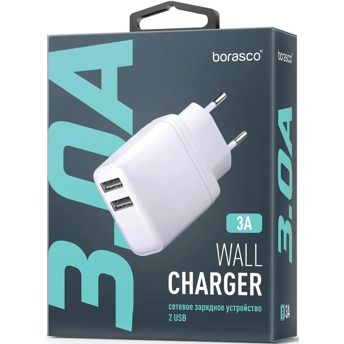 Сетевое зарядное устройство BoraSCO 52582 - фото 2