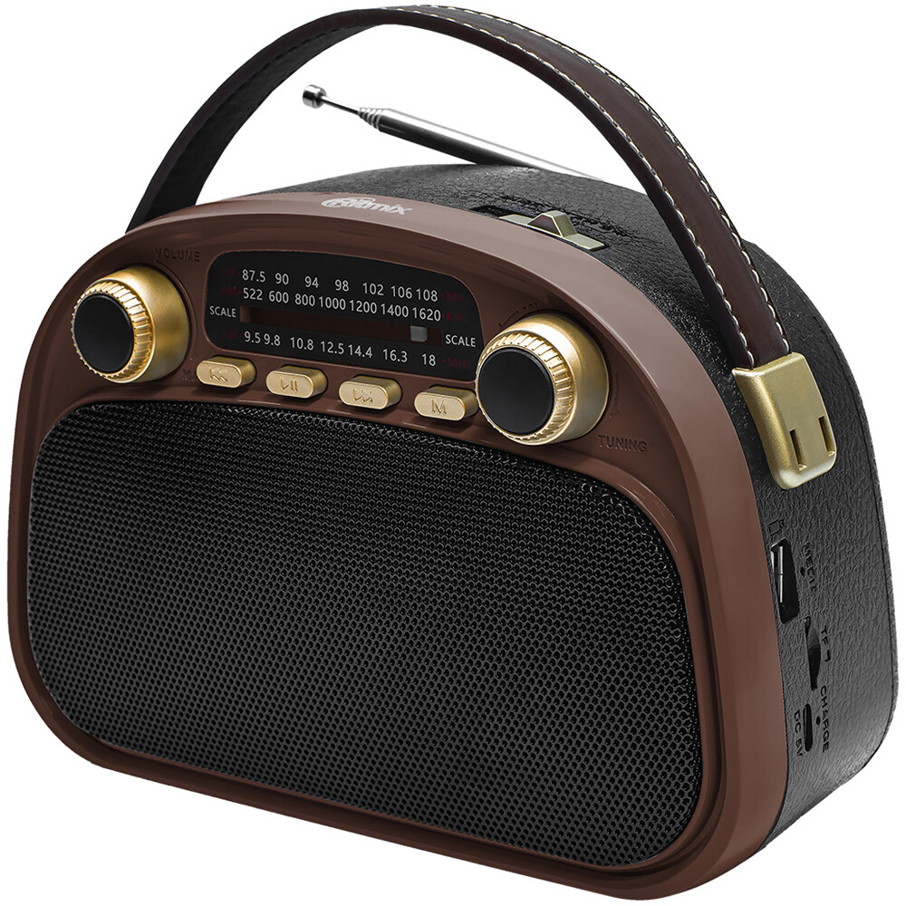 Радиоприёмник Ritmix RPR-040 Chocolate - фото 3