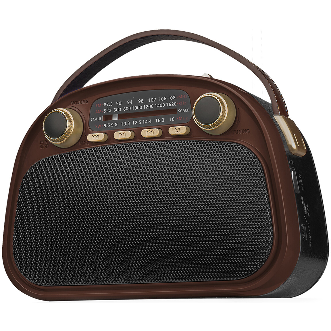 Радиоприёмник Ritmix RPR-040 Chocolate - фото 4