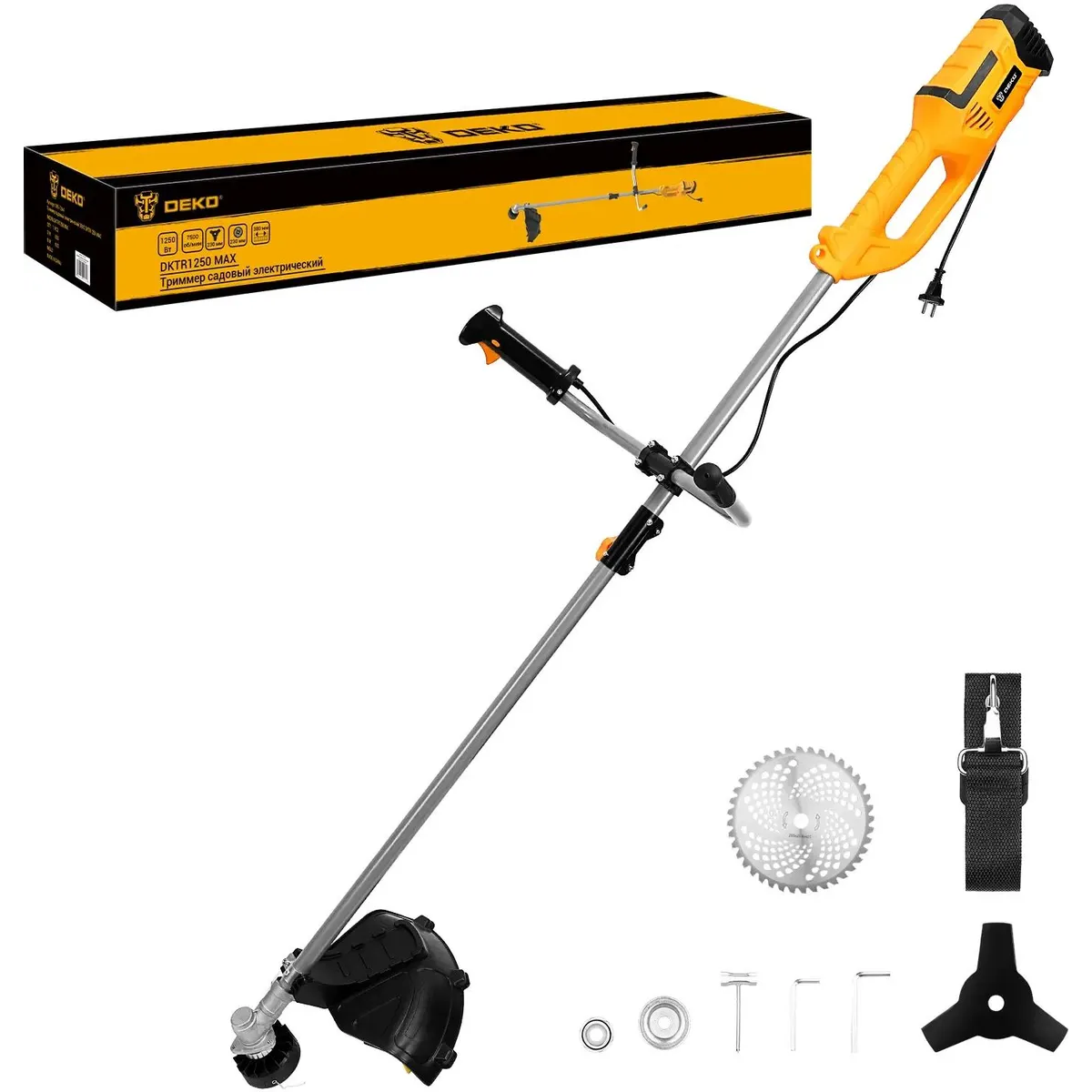 Триммер DEKO DKTR1250 MAX (065-1244) - фото 3