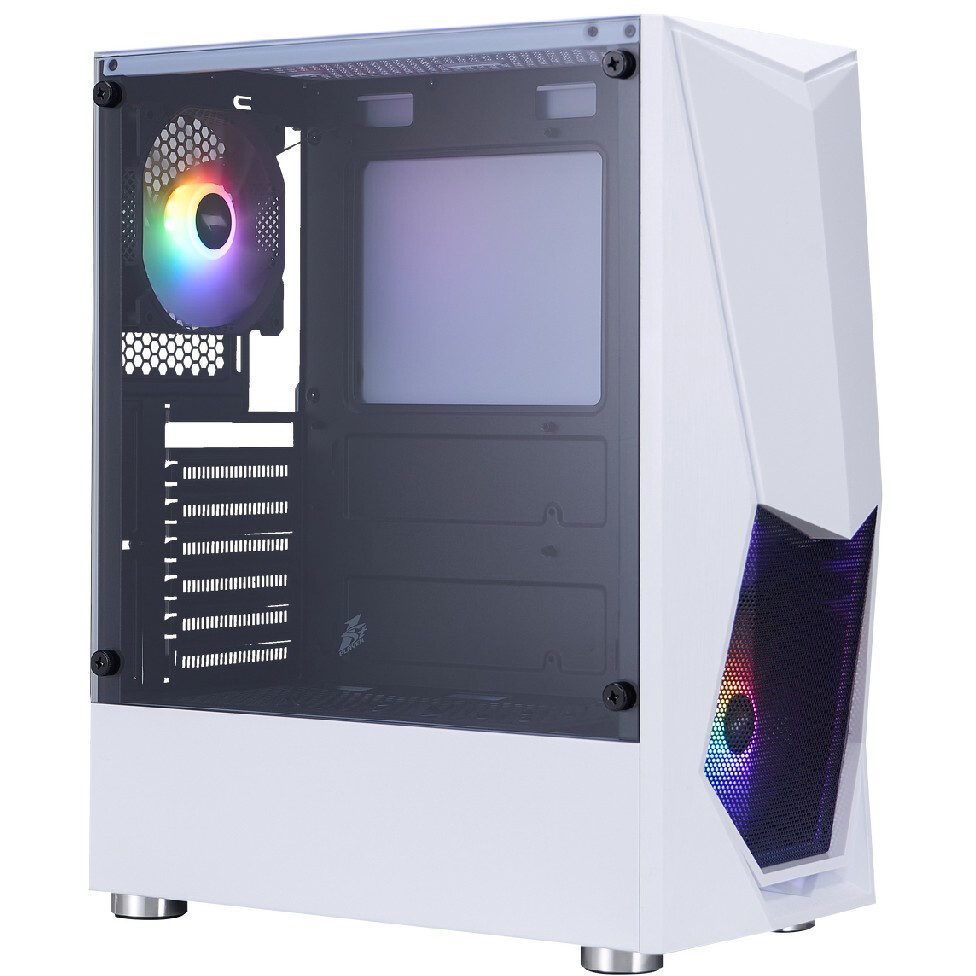 Корпус 1STPLAYER DK-3 FRGB White - DK-3-WH-4F1