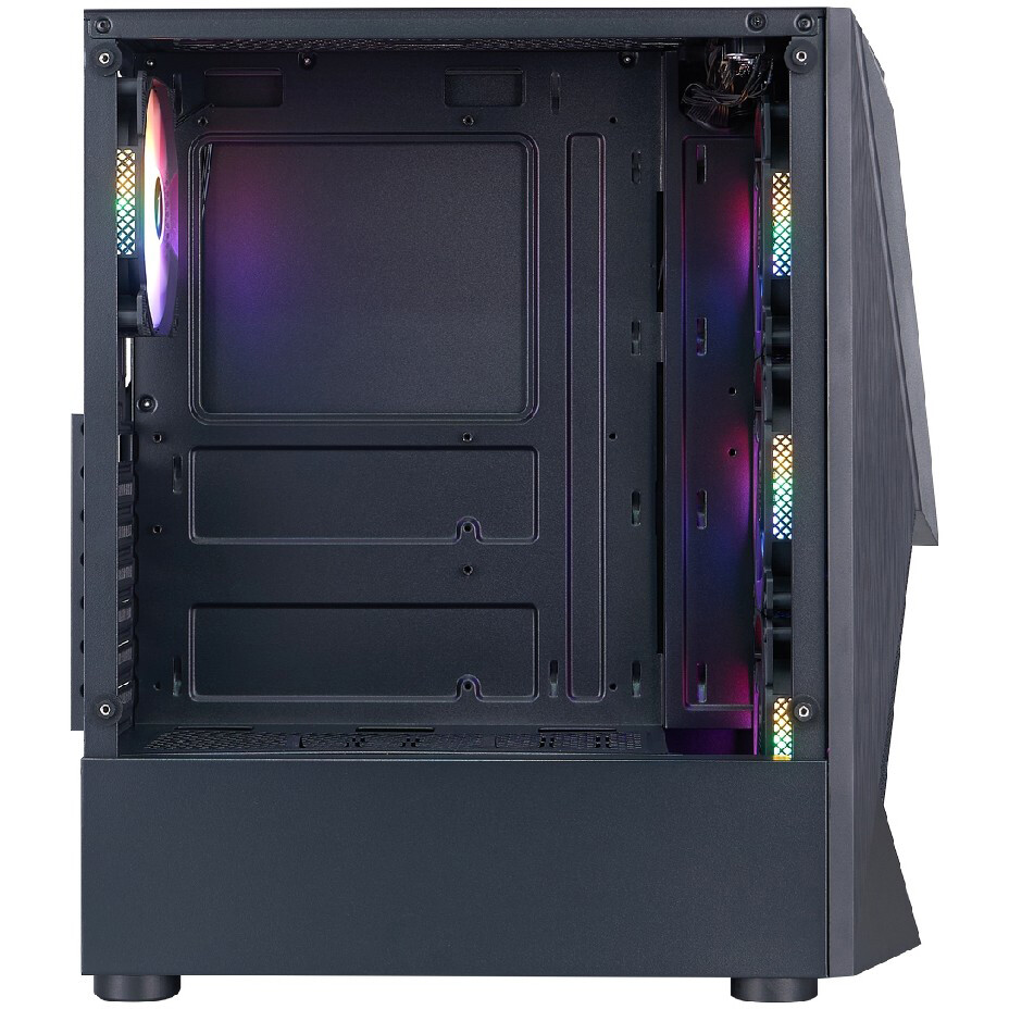 Корпус 1STPLAYER DK-3 FRGB Black - DK-3-BK-4F1 - фото 4