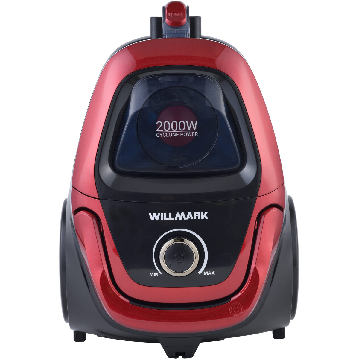 Пылесос WILLMARK VC-2630CYM Red - фото 6