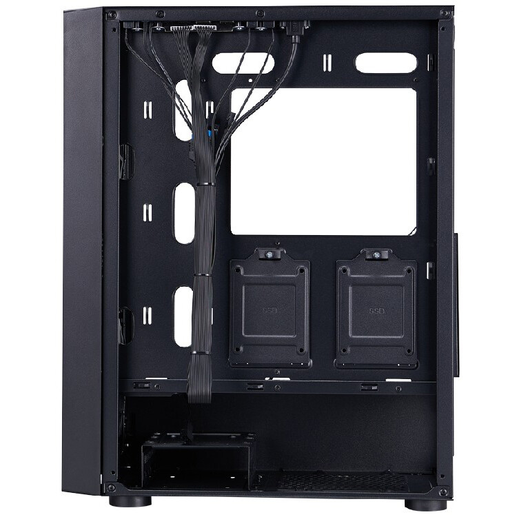 Корпус 1STPLAYER GO6 ARGB Black - GO6-BK-4F7 - фото 5