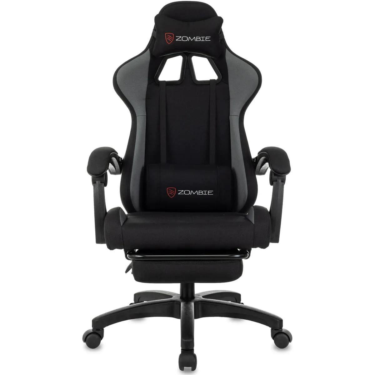 Игровое кресло Бюрократ Zombie Shadow Black/Grey - ZOMBIE SHADOW G - фото 6