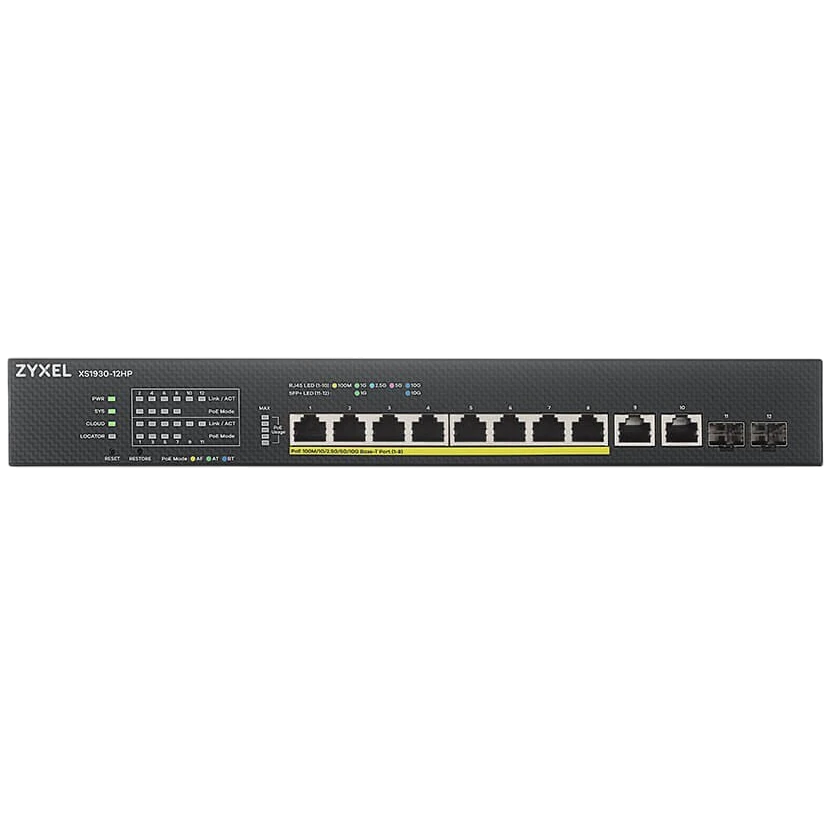 Коммутатор (свитч) Zyxel XS1930-12HP NebulaFlex - XS1930-12HP-ZZ0101F - фото 2