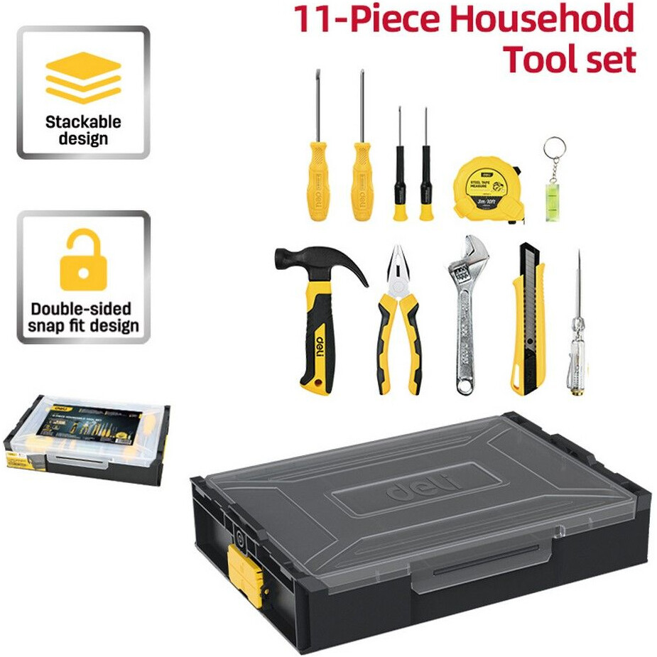 Набор инструментов Deli DL1211 - фото 2